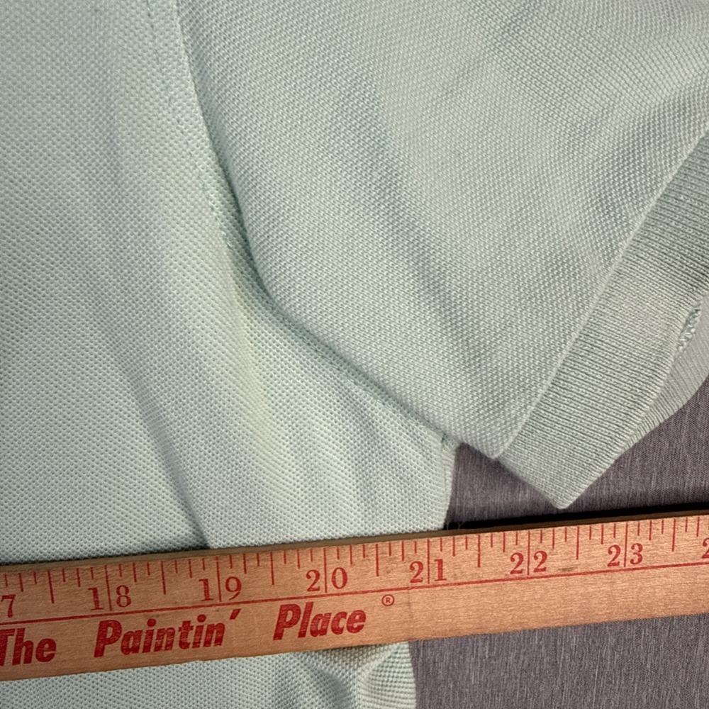 J.Crew Mens Oarsman Vintage Green Short Sleeve Shirt XL Oarsman Logo 90's Y2K - Picture 5 of 8